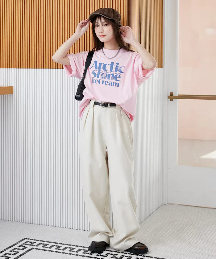 Love Pop Studio Ice Cream Shop Logo T-Shirt Limited Edition