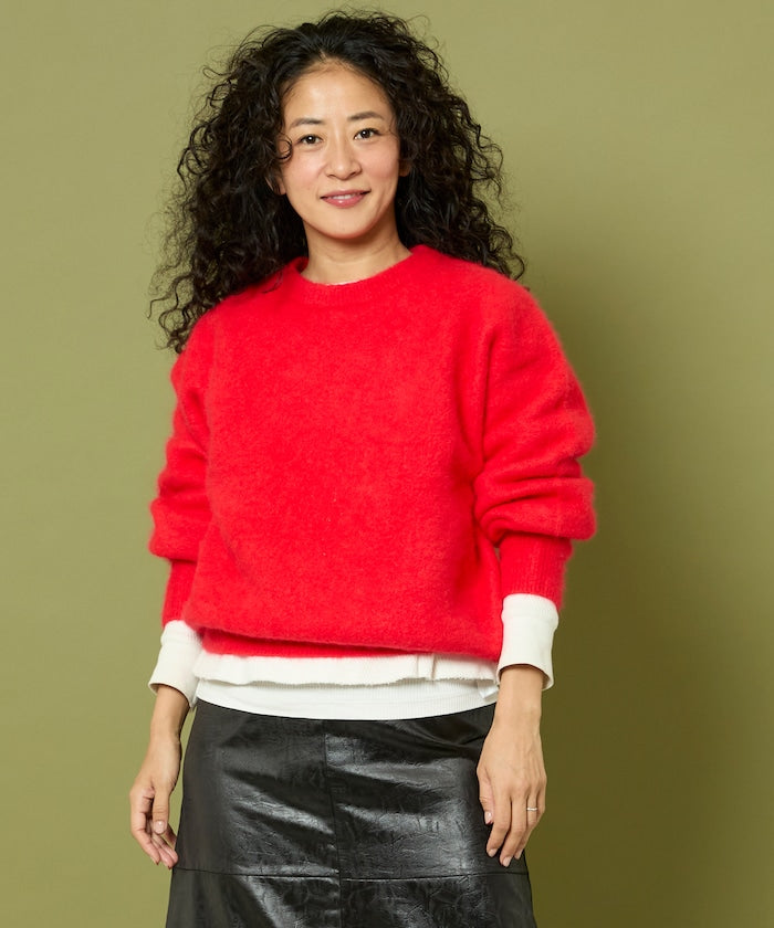 Fluffy Knit Pullover