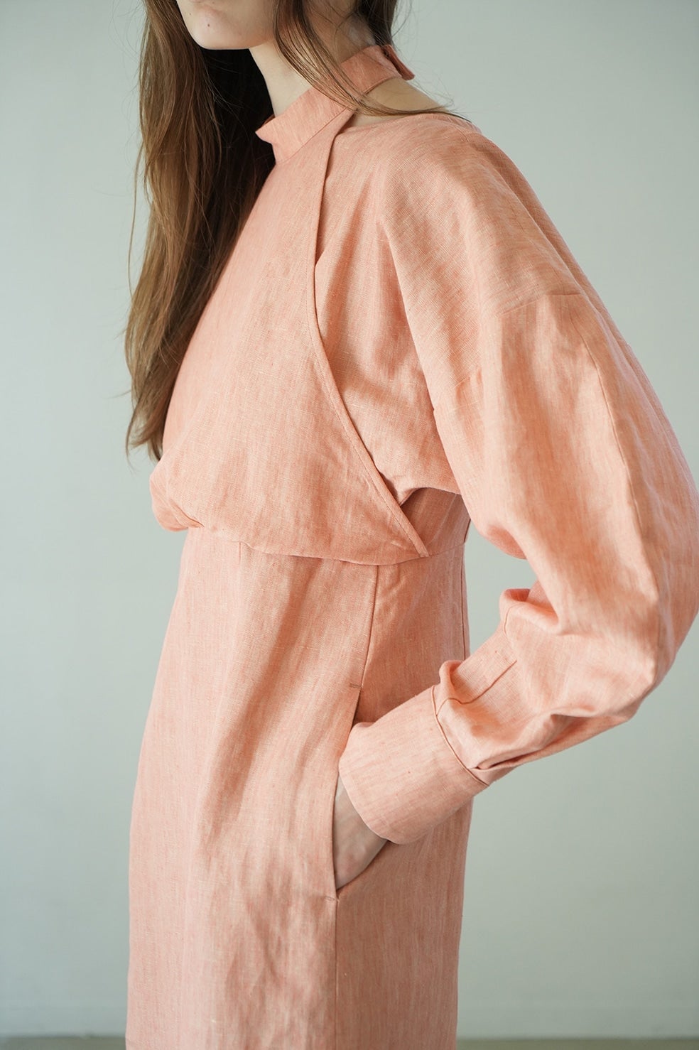 HALTER LAYERED ONEPIECE