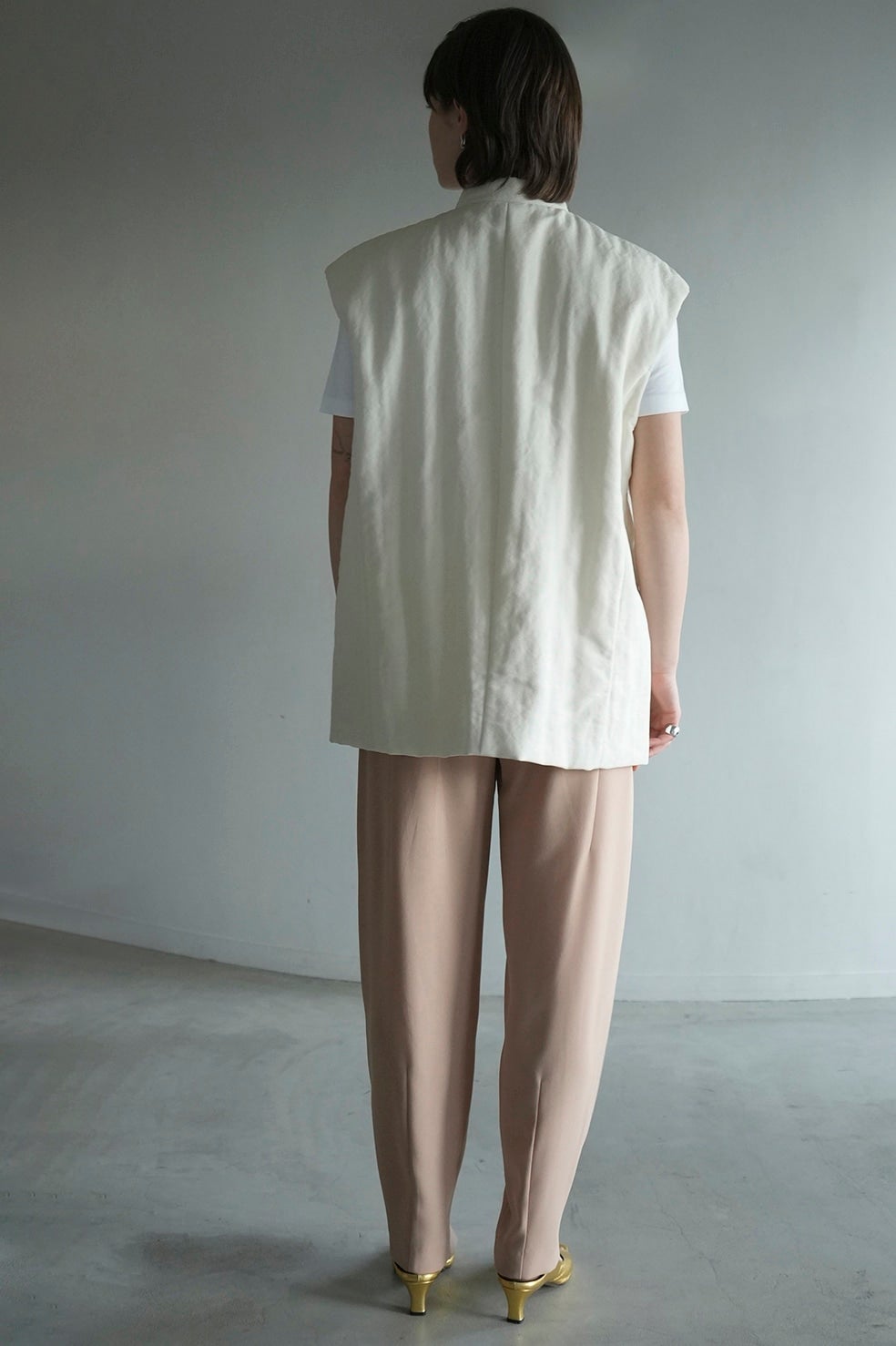 SLIT HEM BALLOON PANTS