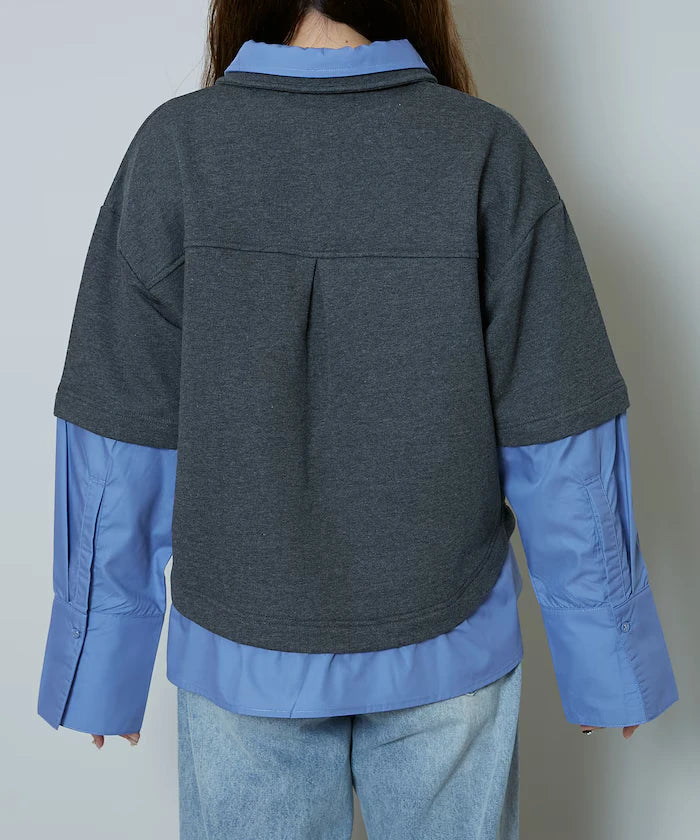 Shirt Layered Polo Top Limited Edition