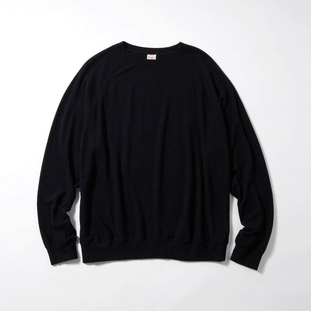 GL69413 / WASHBLE WOOL SUPER 140's RAGLAN CREW NECK SHIRT