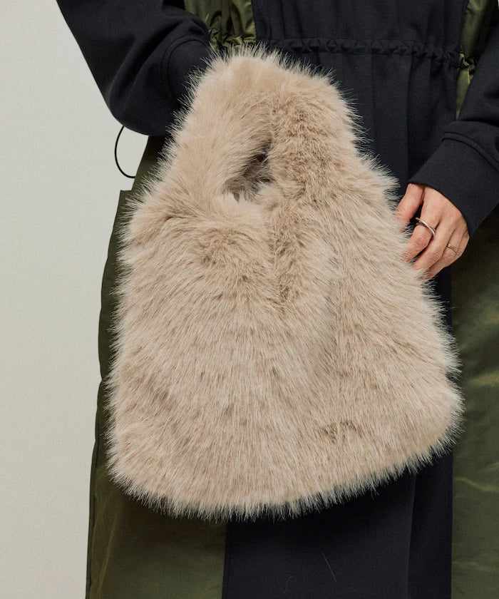 Multiway Fake Fur Tote