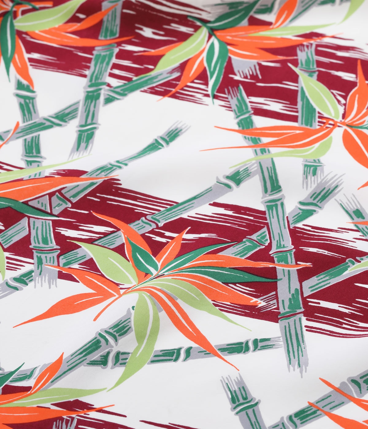 Rayon Hawaiian Shirt 'Bamboo Grasslands'