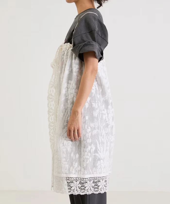 2WAY Lace Camidress & Lace Layered Skirt