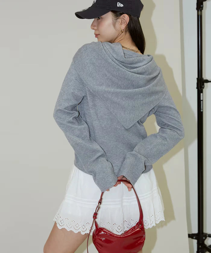 Stole Set Crew Neck Cardigan Limited Edition