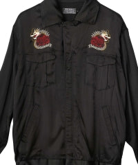DRAGON FLAME Embroidered Souvenir Shirt