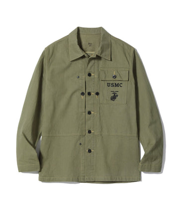U.S. Marine Corps M-1944 Herringbone Utility Jacket