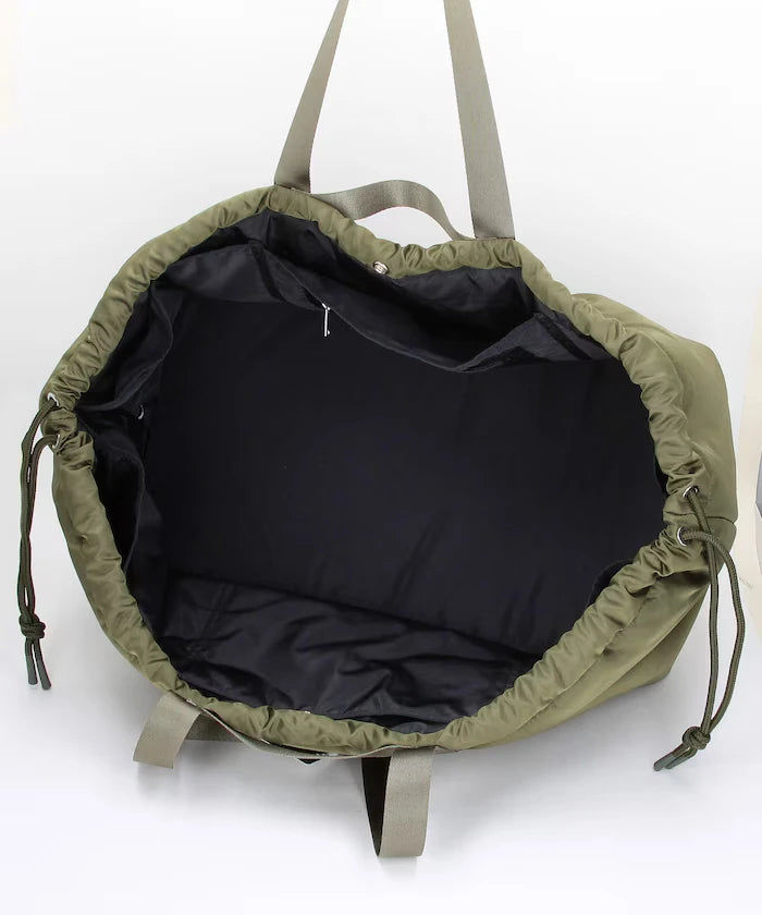 PADDING NYLON DRAWSTRING TOTE L