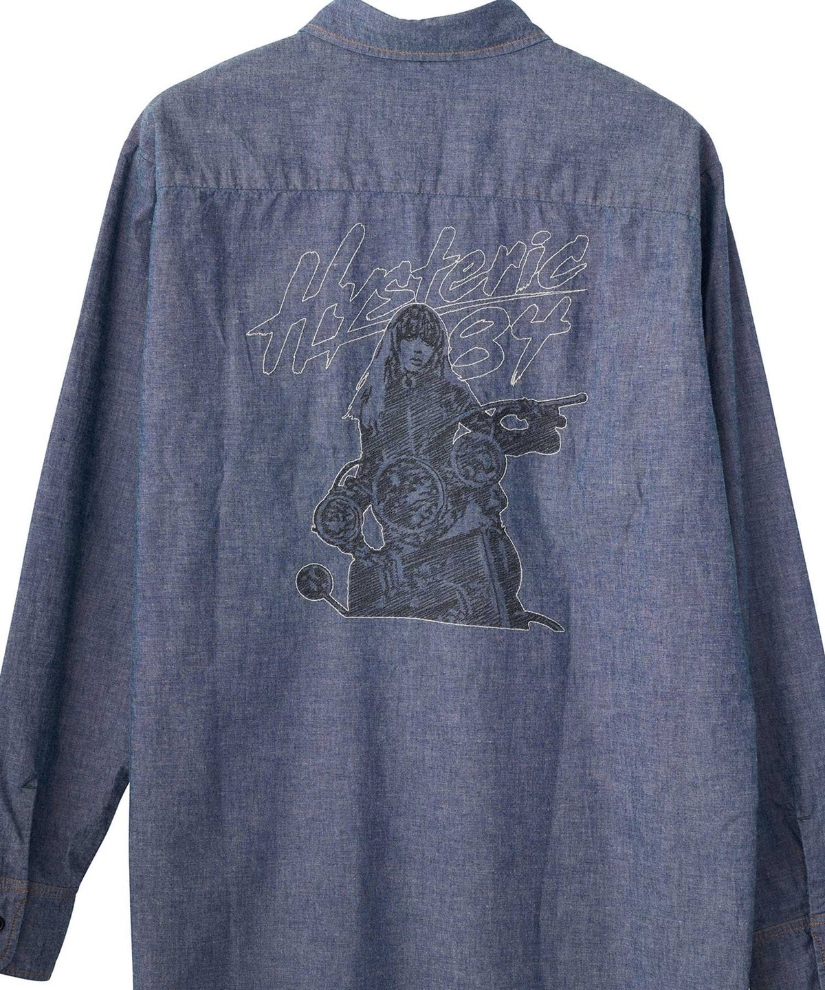 LET’S GO CRAZY Embroidered Western Shirt