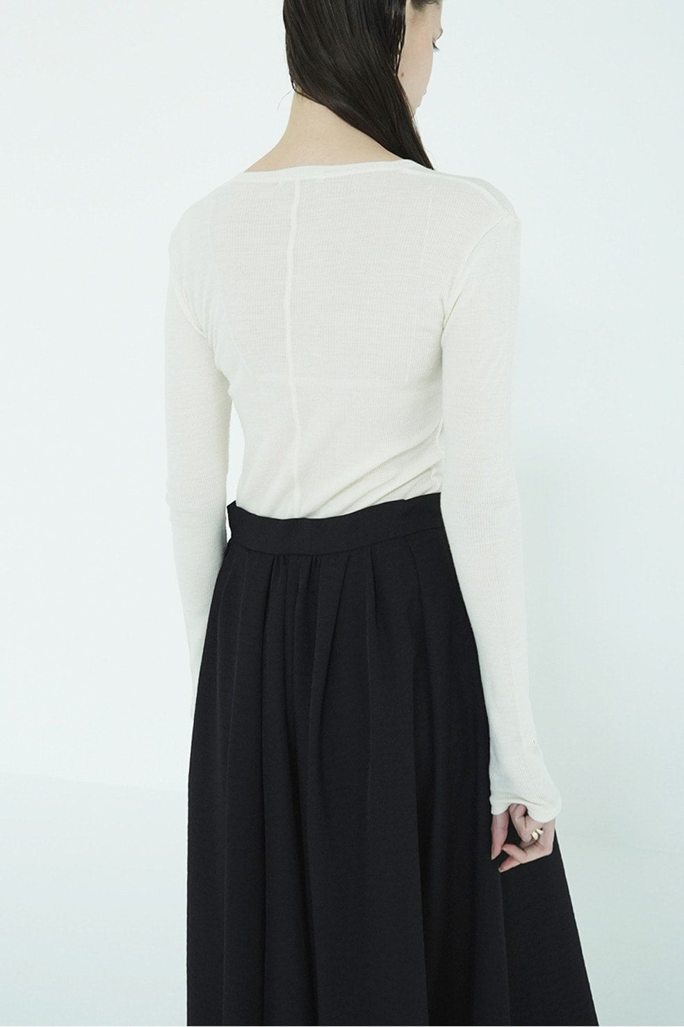 HENLEY NECK BODYSUIT