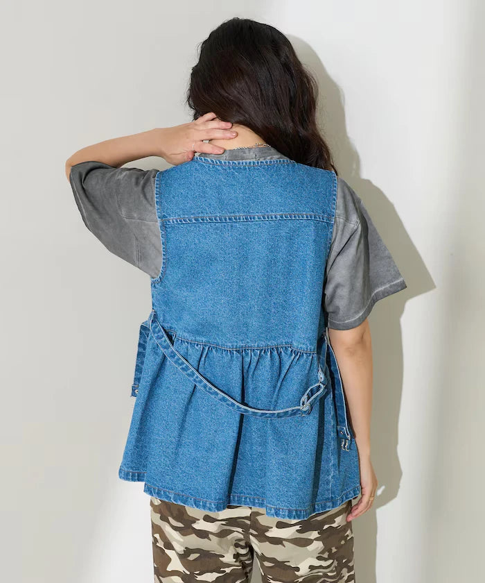 Painter Vest / Denim Vest <Compatible with Setups>