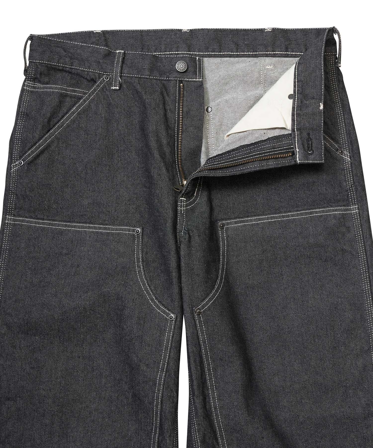 Double Knee Denim Pants