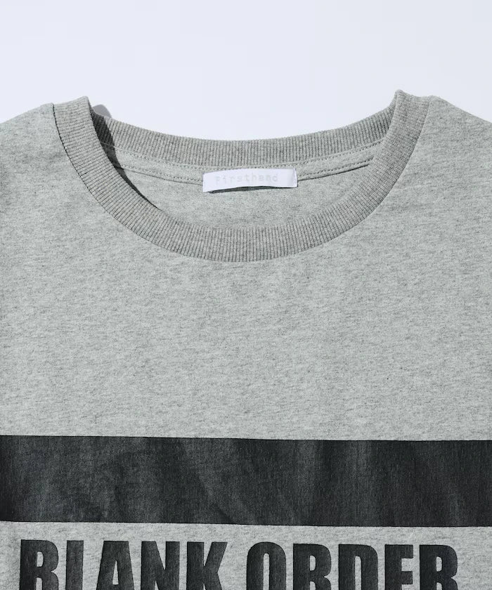 6oz Front Logo Print Crew Neck T-Shirt / Back Print T-Shirt PRINT BURGER