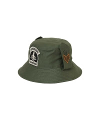 Woman On Skull Patch Bucket Hat