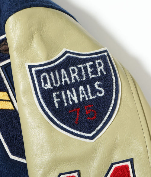 30oz. WOOL MELTON AWARD JACKET “FIGHTING CONDORS” (NAVY)