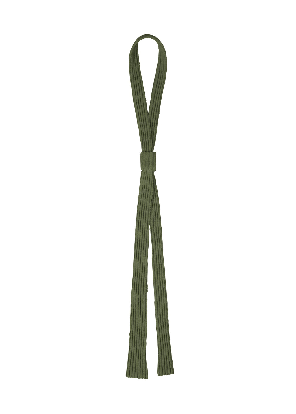 Pleated Seersucker Tie
