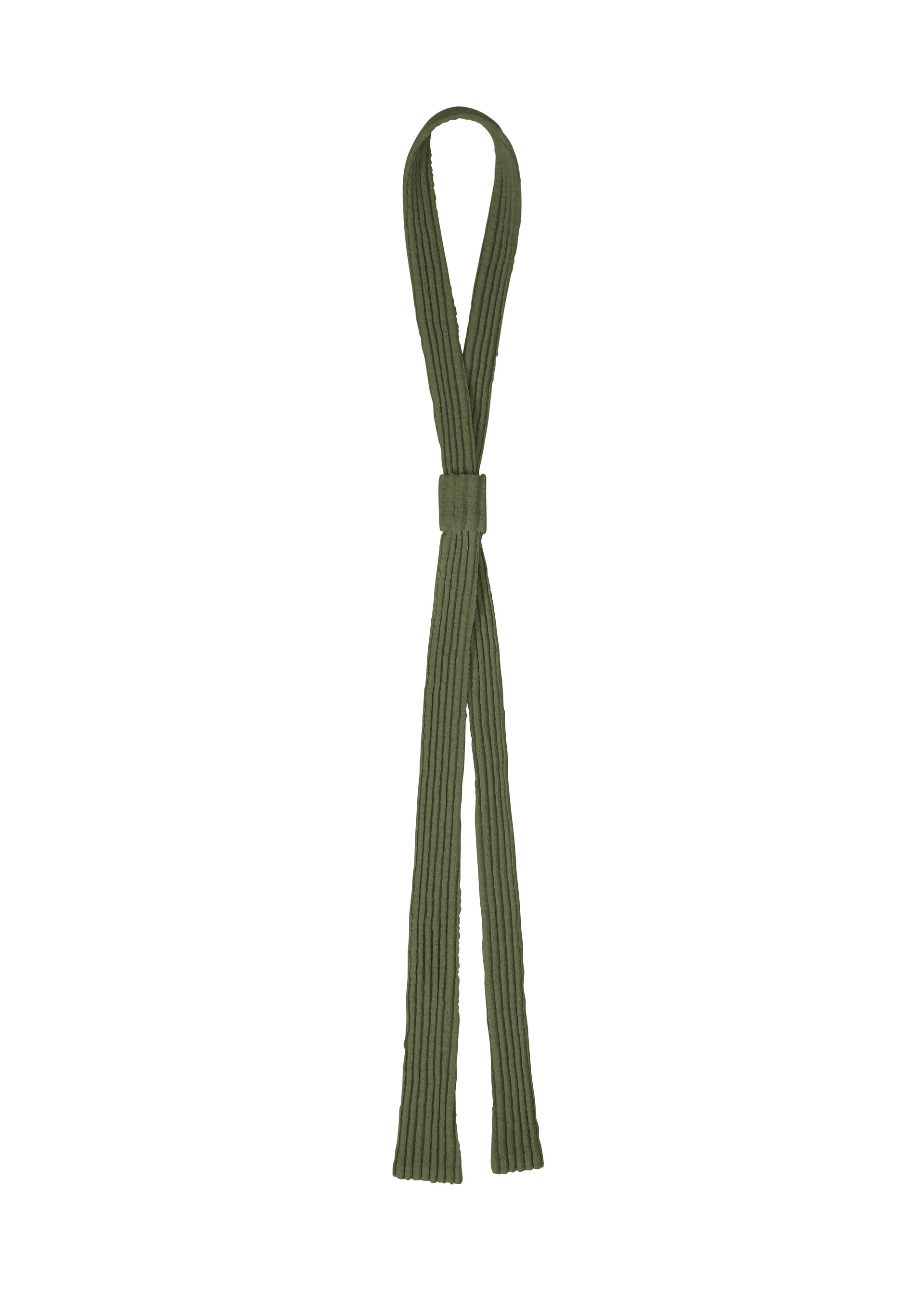 Pleated Seersucker Tie