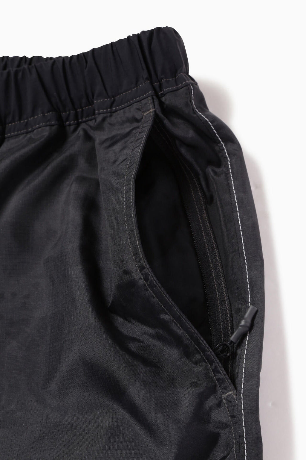 printed nylon short pants