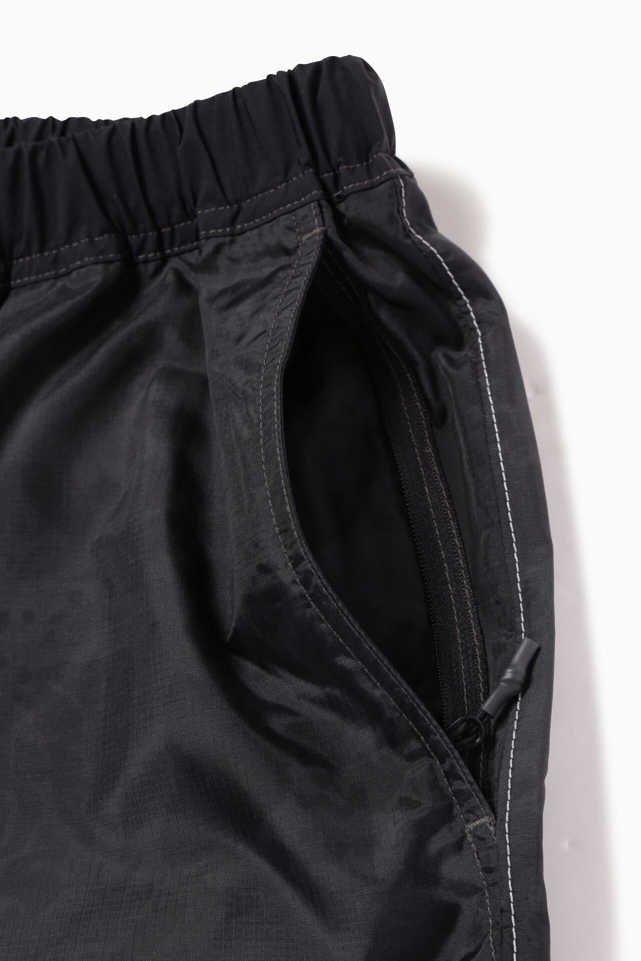 printed nylon short pants