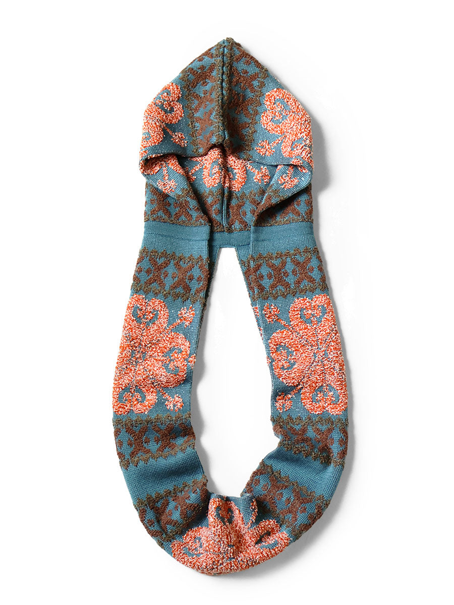 10G SNOW-GALA Jacquard Balaclava Scarf