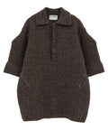 OVER HALF SLEEVE POLO KNIT TOPS