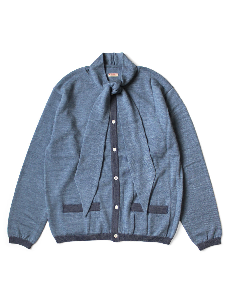 12G Knit Bow Tie Cardigan (M's)