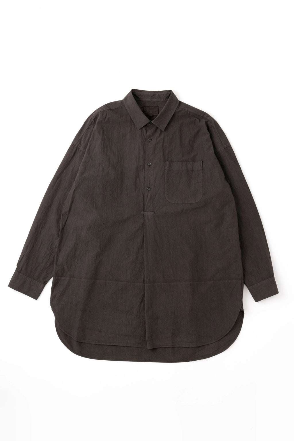 PULLOVER SHIRT (NATURAL GARMENT DYE)