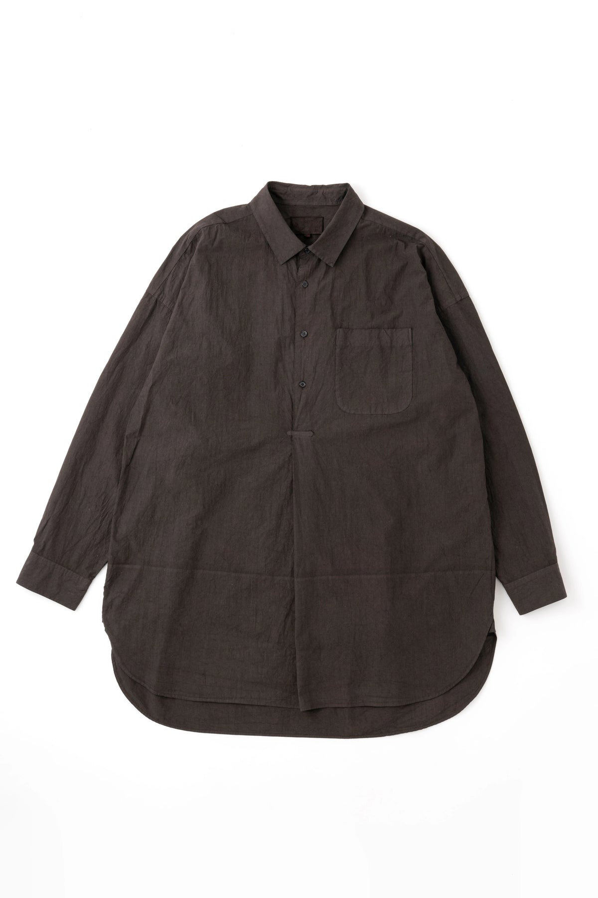 PULLOVER SHIRT (NATURAL GARMENT DYE)