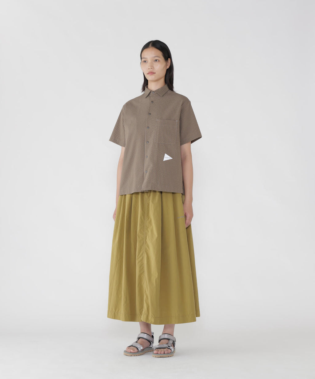 dry soft seersucker SS shirt