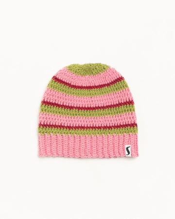 STRIPE KNIT SKULLCAP
