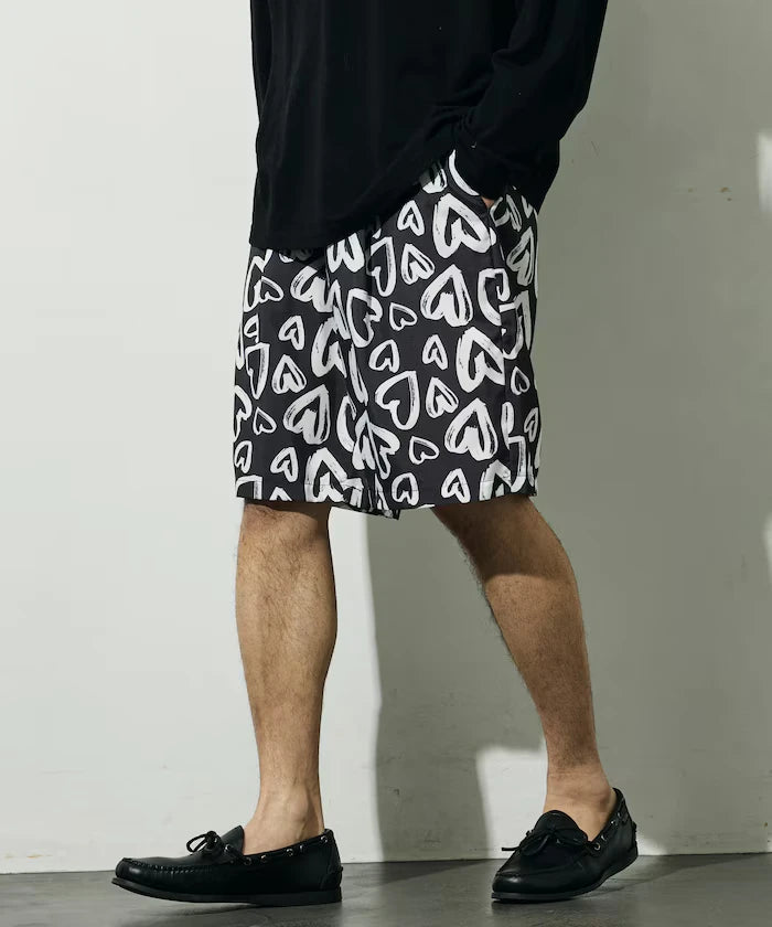 Pattern Easy Shorts / Allover Design Short Pants / Setup Compatible