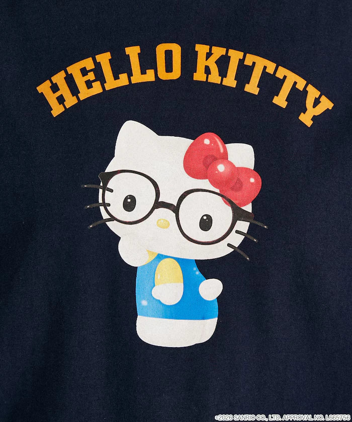 "SANRIO CHARACTERS" College Style Printed T-Shirt Limited Edition