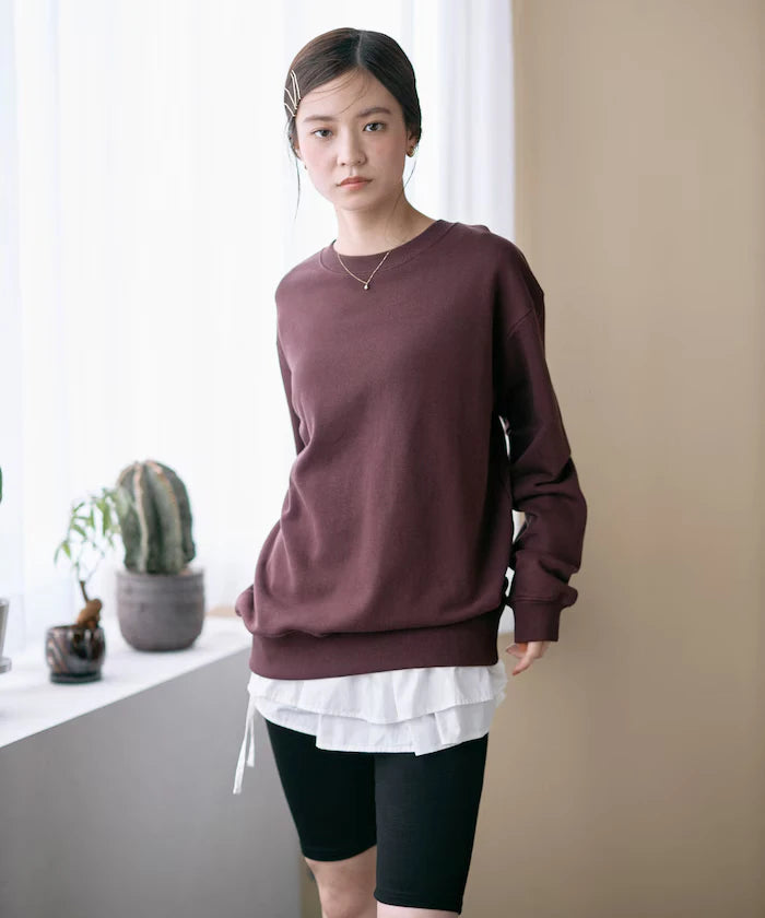 Organic Cotton Multiway Color Sweat / French Terry Sweat / Set Item
