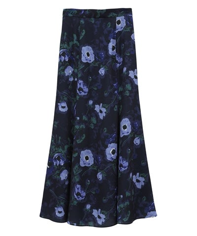 SCARF FLOWER MERMAID SKIRT