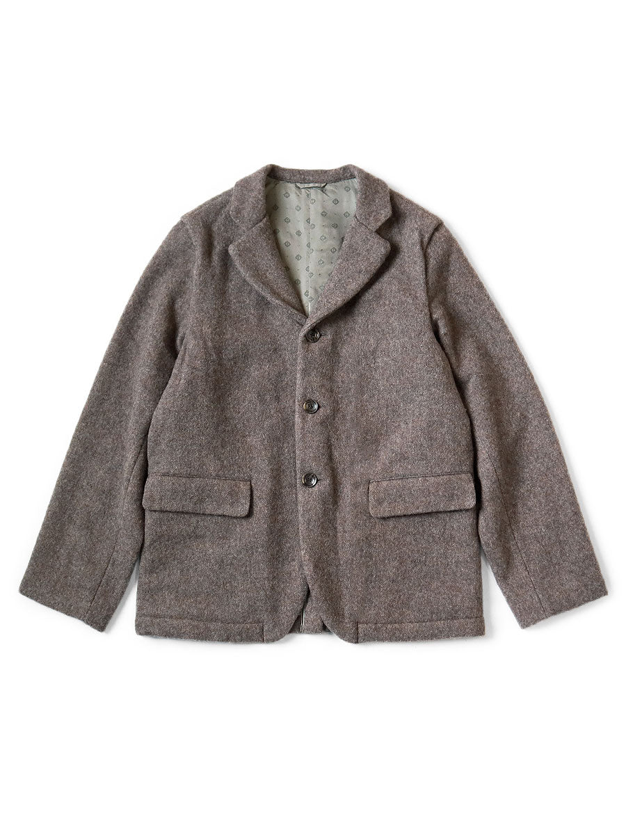 Shrunken Herringbone Wool Hospital JKT