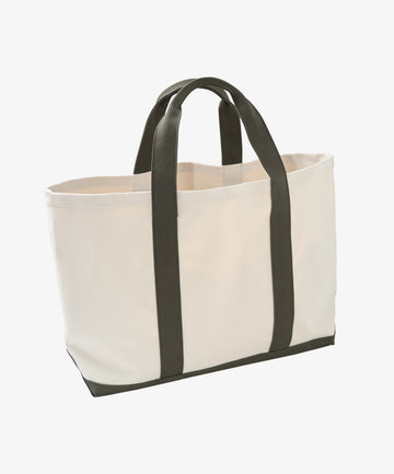 huge tote bag khaki mix