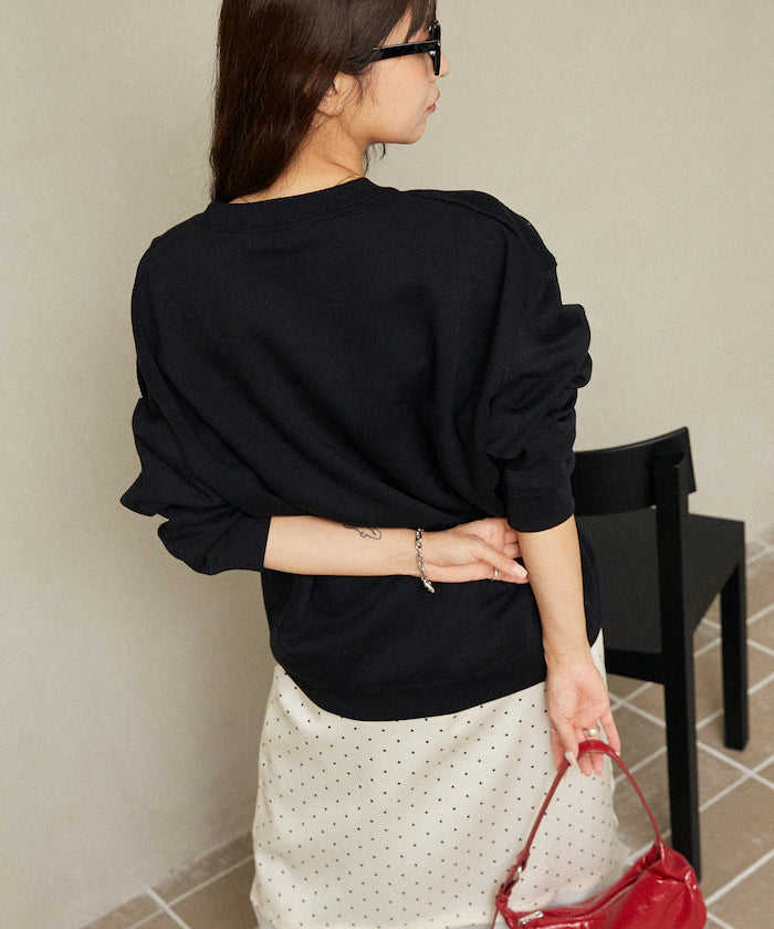 Ribbon Embroidery Crew Sweat Limited Edition