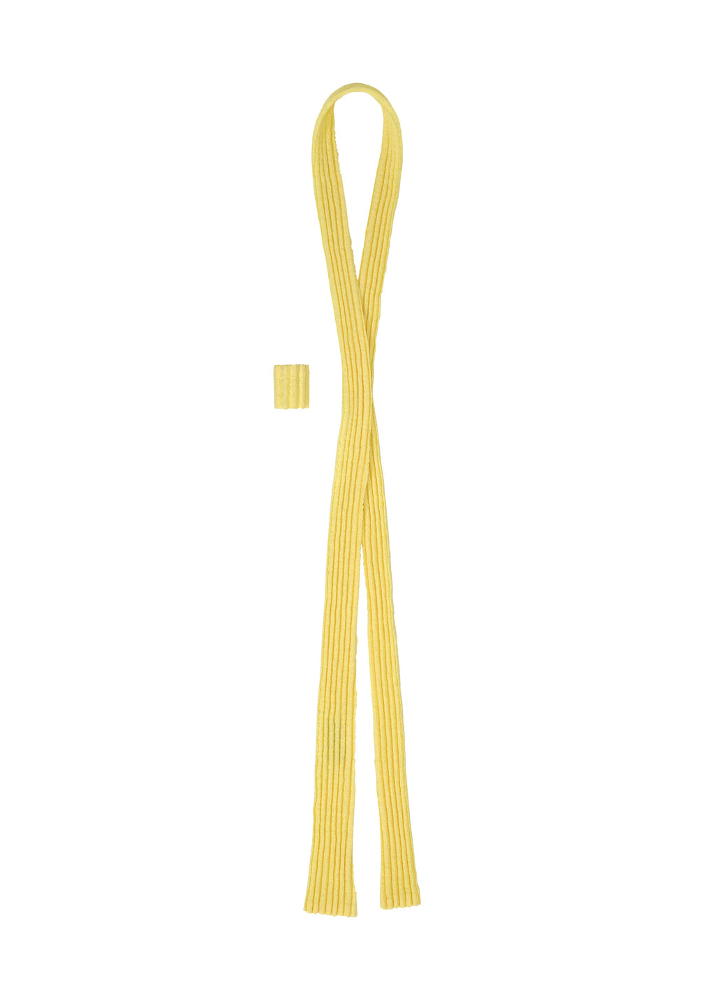 Pleated Seersucker Tie