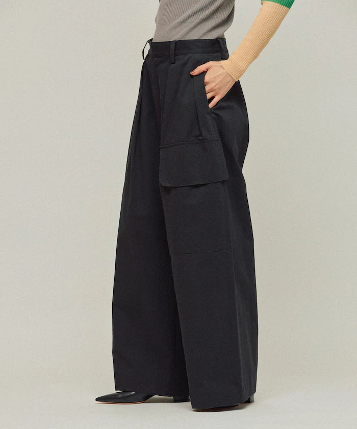 High Count Chino Wide Pants