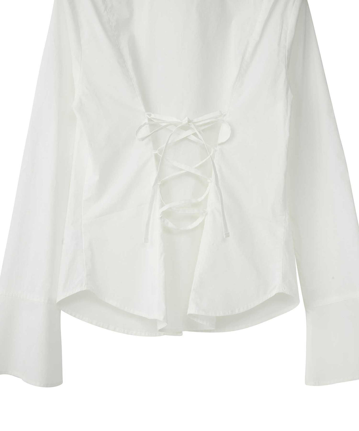 Hysteric Spider Lace Up Frill Cuff Blouse
