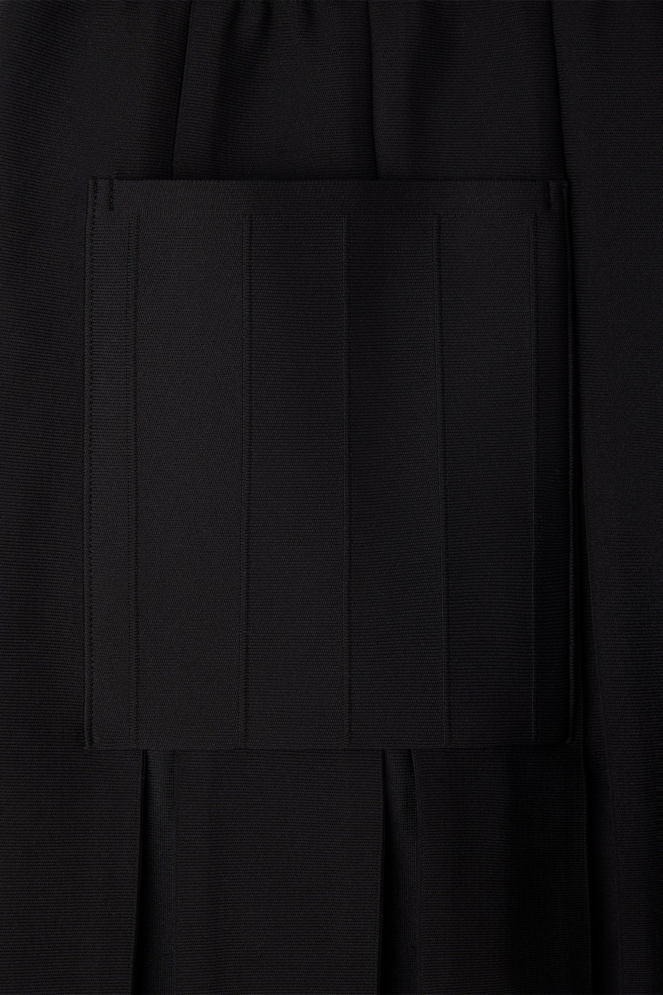 WEDGED SEMI WIDE PANTS