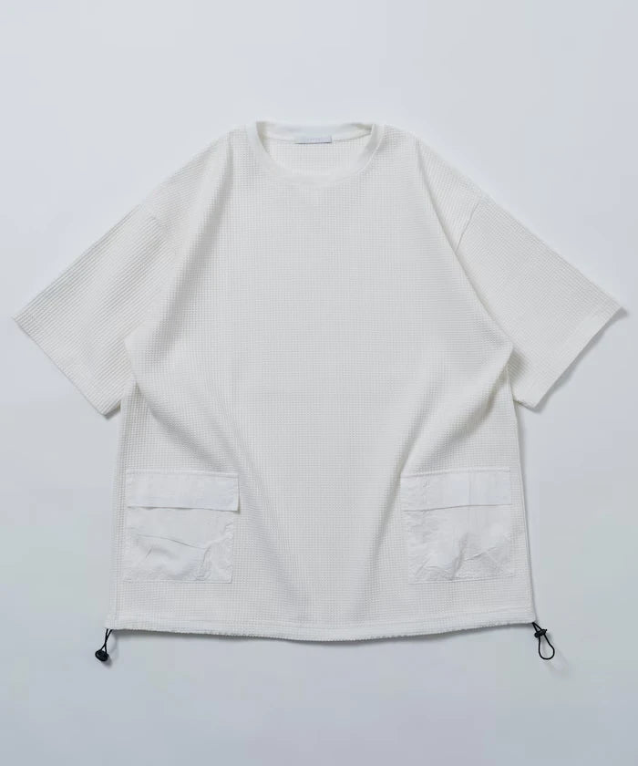 Side Pocket Spindle Tech Thermal Short Sleeve T-Shirt / Big Silhouette