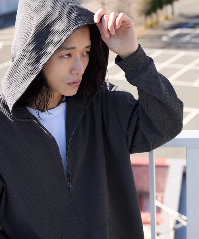 Spindle Tech Thermal Nylon Pocket Zip-Up Parker