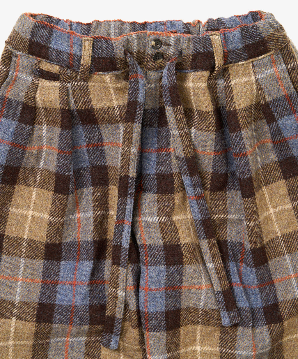 hakama pants plaid harris tweed