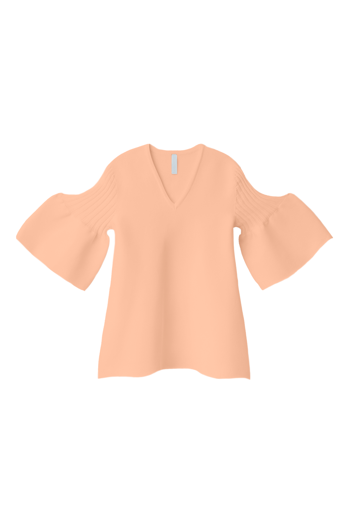 POTTERY SHORT BELL SLEEVE FLARE TOP