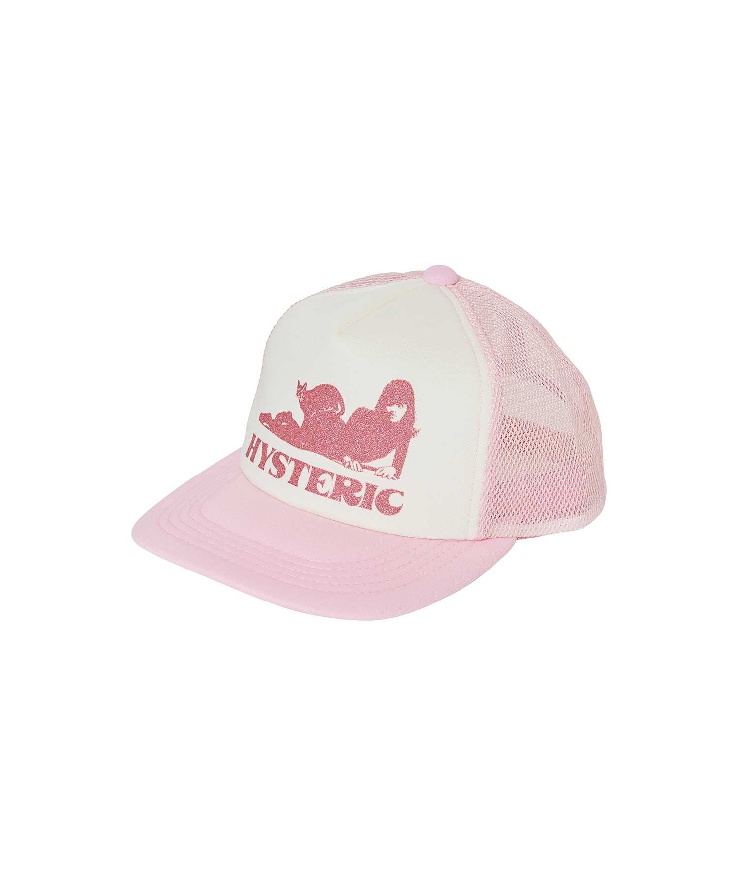 BLACK CAT WOMAN Mesh Cap