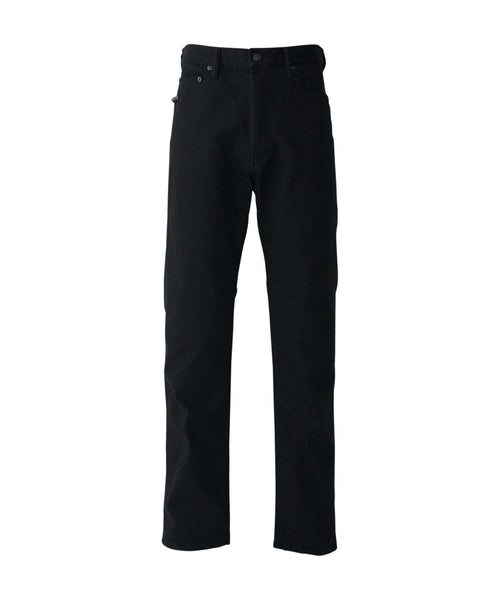 50's XX Black Denim Straight Pants