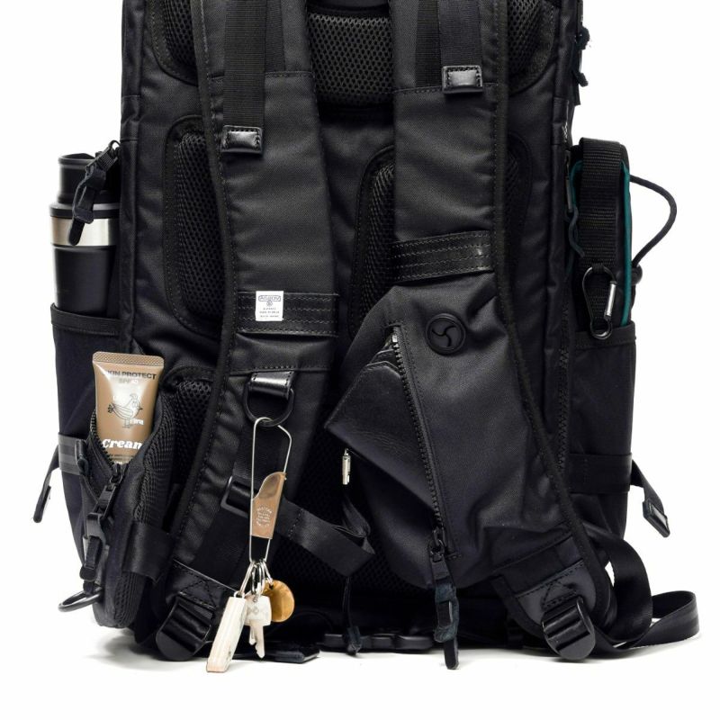 CORDURA DOBBY 305D BACK PACK/BLACK