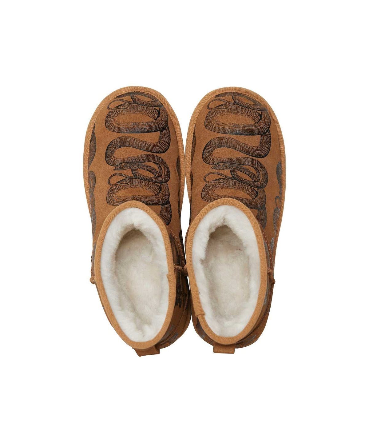 SNAKE LOOP Platform Boots
